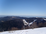 Les Alpes Suisses à travers les derniers sommets du sud des Vosges
